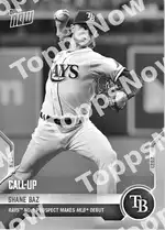Rays No. 1 Prospect Makes MLB Debut 2021 Topps NOW #833 Card Details