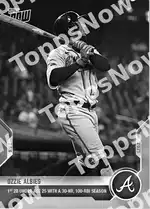 Ozzie Albies 2021 Topps NOW #845 Card Details