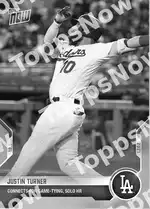 Justin Turner 2021 Topps NOW #917 Card Details
