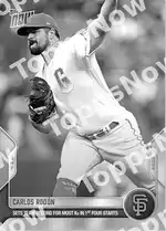 Carlos Rodón 2022 Topps NOW #100 Card Details