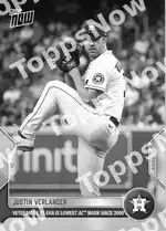 Justin Verlander 2022 Topps NOW #1019 カード情報