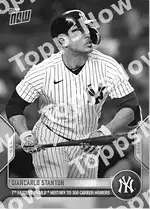 Giancarlo Stanton 2022 Topps NOW #101 Card Details