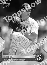 Gerrit Cole 2022 Topps NOW #1034 Card Details