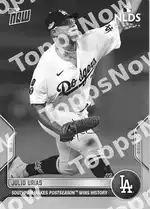 Julio Urias  - 2022 MLB TOPPS NOW® Card 1061 - PR: 336
