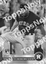 Jeremy Peña  - 2022 MLB TOPPS NOW® Card 1068 - PR: 827