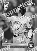 Jeremy Peña  - 2022 MLB TOPPS NOW® Card 1084 - PR: 1607