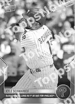 Kyle Schwarber 2022 Topps NOW #10 Card Details