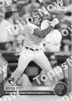 Bryson Stott  - 2022 MLB TOPPS NOW® Card 1117 - PR: 905