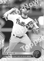 Zack Wheeler  - 2022 MLB TOPPS NOW® Card 1124 - PR: 1072