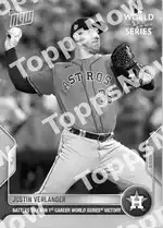 Justin Verlander  - 2022 MLB TOPPS NOW® Card 1153 - PR: 1094