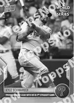 Kyle Schwarber 2022 Topps NOW #1157 Card Details