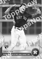 Jeremy Peña  - 2022 MLB TOPPS NOW® Card 1161 - PR: 8548