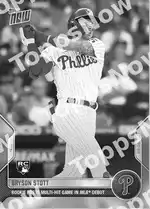 Bryson Stott 2022 Topps NOW #11 カード情報