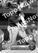 Jose Miranda  - 2022 MLB TOPPS NOW® Card 120 - PR: 1096
