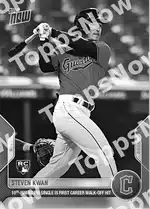 Steven Kwan  - 2022 MLB TOPPS NOW® Card 124 - PR: 1667