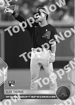 Alek Thomas  - 2022 MLB TOPPS NOW® Card 152 - PR: 1632
