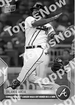 Orlando Arcia  - 2022 MLB TOPPS NOW® Card 169 - PR: 334