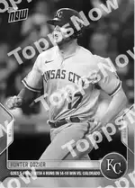 Hunter Dozier 2022 Topps NOW #174 カード情報