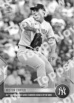 Nestor Cortes 2022 Topps NOW #184 カード情報