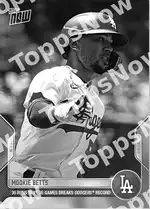 Mookie Betts 2022 Topps NOW #195 Card Details
