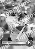 Mookie Betts 2022 Topps NOW #231 Card Details