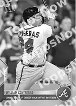 William Contreras  - 2022 MLB TOPPS NOW® Card 233 - PR: 316