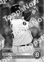 Miguel Cabrera  - 2022 MLB TOPPS NOW® Card 241 - PR: 541