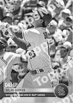 Nolan Gorman  - 2022 MLB TOPPS NOW® Card 251 - PR: 1606
