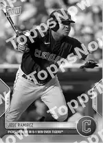 José Ramírez 2022 Topps NOW #255 Card Details