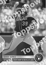 Corbin Burnes 2022 Topps NOW #258 Card Details