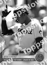 Jesús Sánchez 2022 Topps NOW #267 カード情報