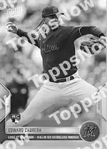 Edward Cabrera 2022 Topps NOW #280 Card Details