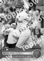 Bryson Stott  - 2022 MLB TOPPS NOW® Card 294 - PR: 821