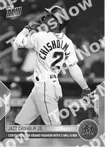 Jazz Chisholm Jr.  - 2022 MLB TOPPS NOW® Card 313 - PR: 360
