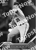 Lights-Out Start Catalyzes Series-Tying Game 2 Win 2023 Topps NOW #1056 Card Details