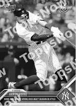 Aaron Judge 2023 Topps NOW #1 Card Details