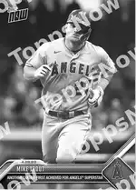 Mike Trout 2023 Topps NOW #209 カード情報