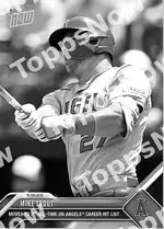 Mike Trout 2023 Topps NOW #314 カード情報