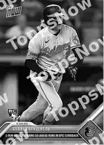 Gunnar Henderson 2023 Topps NOW #342 Card Details