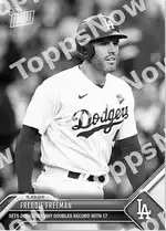 Sets Dodgers May Doubles Record with 17 2023 Topps NOW #362 カード情報