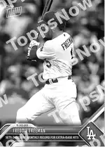Sets Dodgers Monthly Record for Extra-Base Hits 2023 Topps NOW #366 カード情報