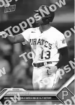 Goes Perfect 5-for-5 with 4 RBI in 14-7 Victory 2023 Topps NOW #413 カード情報