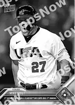 Mike Trout 2023 Topps NOW #41 Card Details