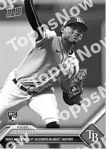 Most Ks Through 1st 10 Starts in Rays History