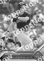 Masataka Yoshida 2023 Topps NOW #576 Card Details