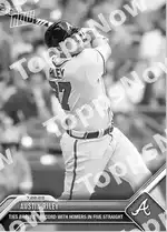Ties Braves Record with Homers in Five Straight 2023 Topps NOW #604 Card Details