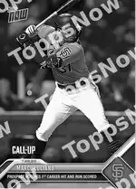 Marco Luciano 2023 Topps NOW #629 カード情報