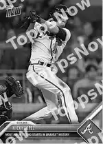Most RBI in 1st Two Starts in Braves History 2023 Topps NOW #707 Card Details