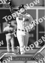 3 Straight Games w/ Leadoff HR Marks Red Sox 1st 2023 Topps NOW #768 Card Details