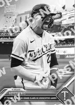 1st Player w/ Grand Slams in Consecutive Games